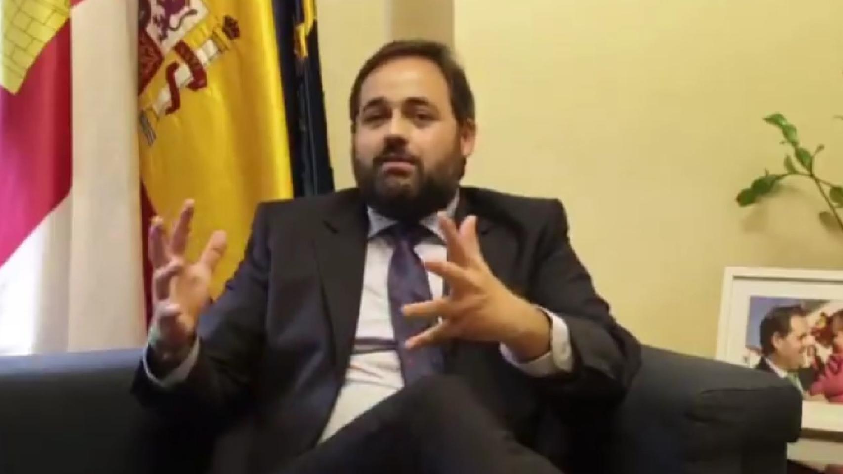 Paco Núñez el pasado mes de abril durante una entrevista concedida a Europa Press