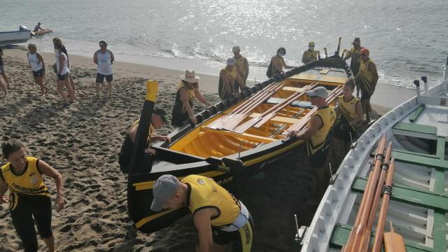 La jábega de Pedregalejo.