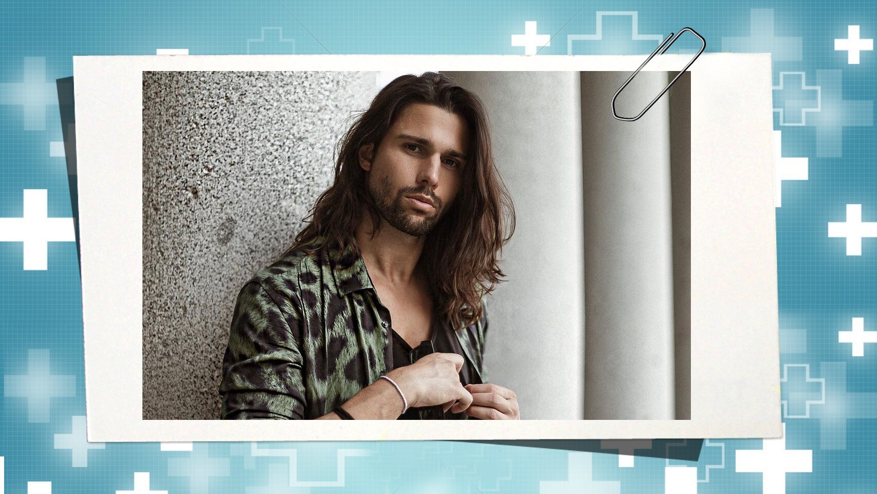 Luca Onestini, en un montaje de JALEOS.