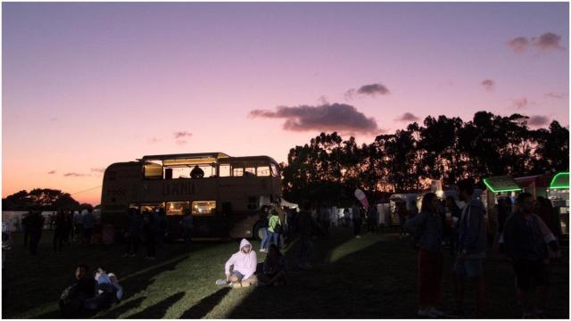 Atardecer en Covas en la edición del 2019.