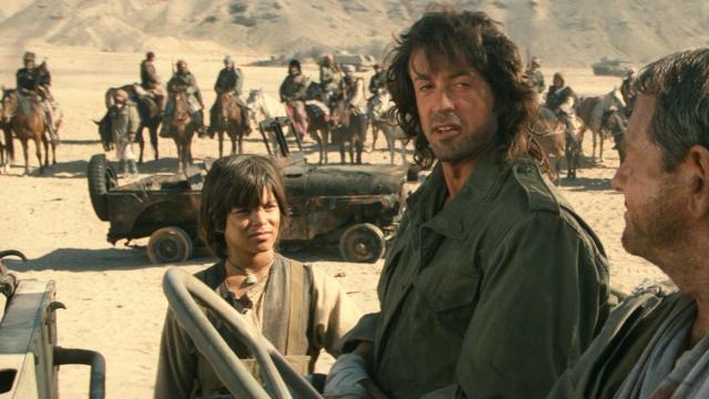 Uno de los fotogramas de 'Rambo III'.