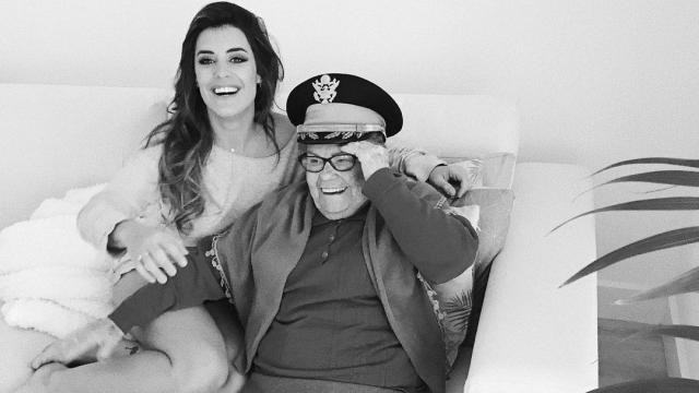 Dulceida con su abuela, en una foto de su perfil de Instagram.