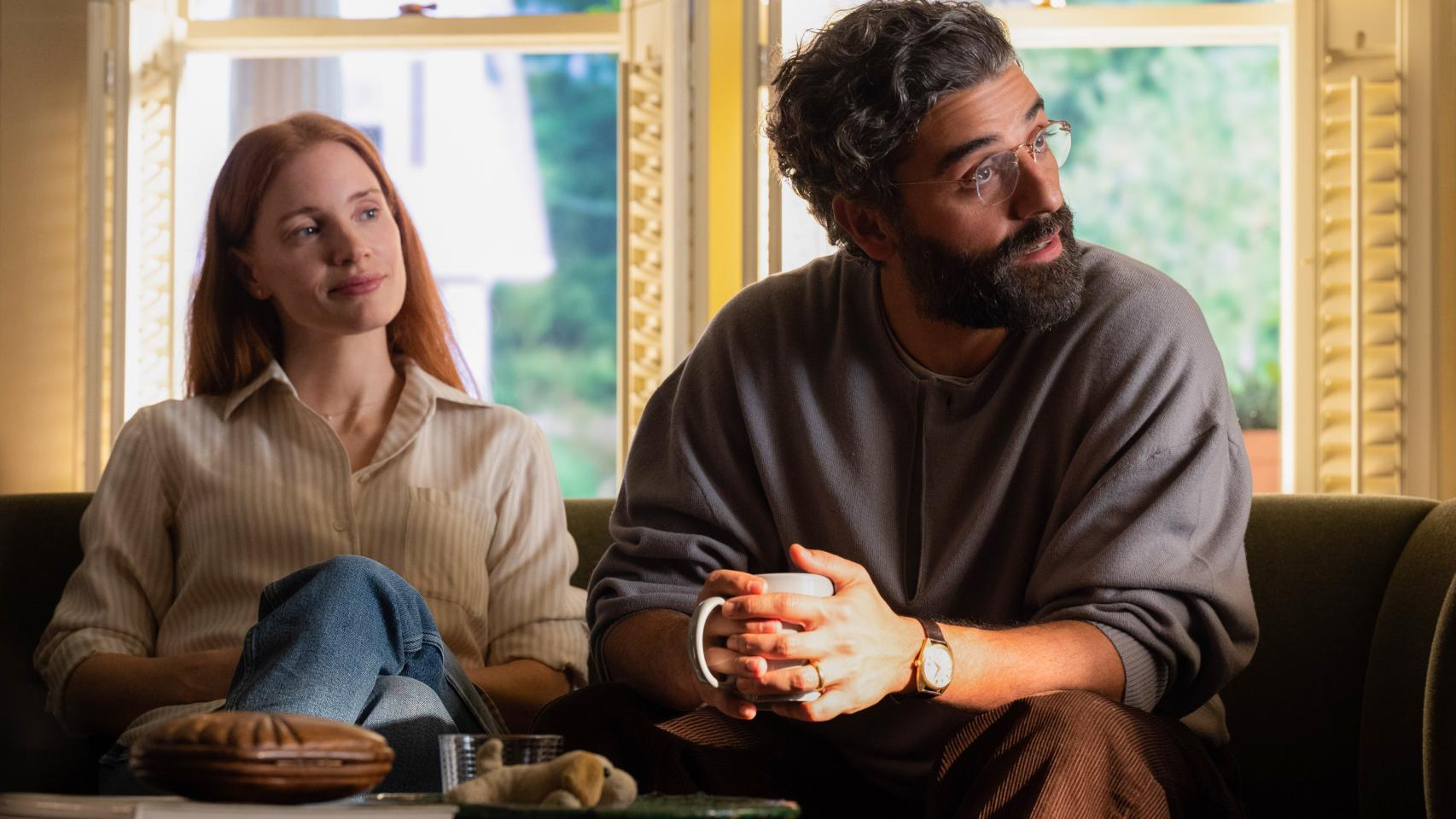 'Secretos de un matrimonio', primeras imágenes de la serie de HBO con Oscar Isaac y Jessica Chastain.