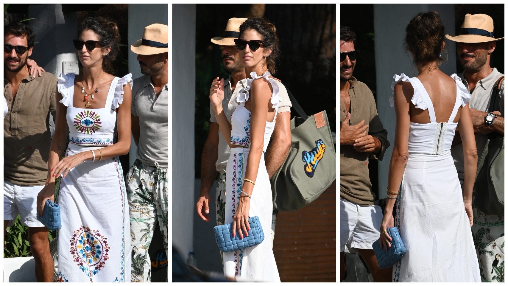 Inés Domecq, con el vestido Cayetana.