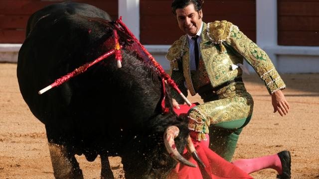 Morante de la Puebla en la feria taurina de Begoña, en Gijón.