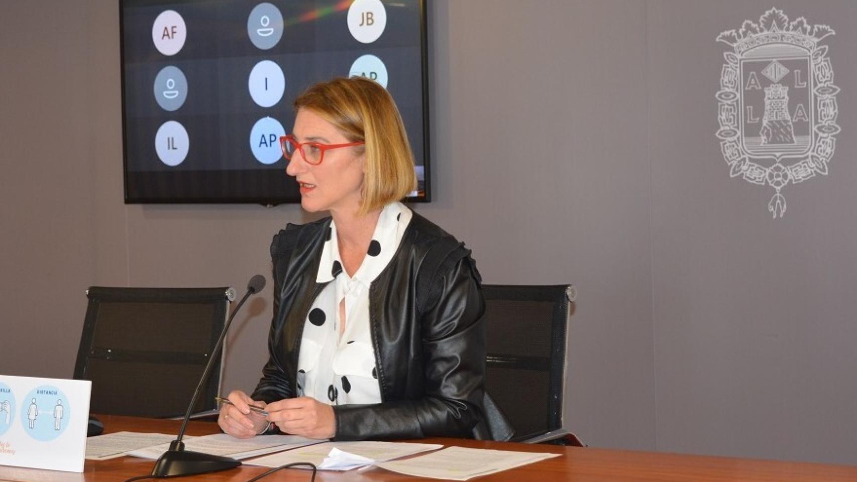 La concejal de Empleo y Desarrollo del Ayuntamiento de Alicante, Mari Carmen de España.