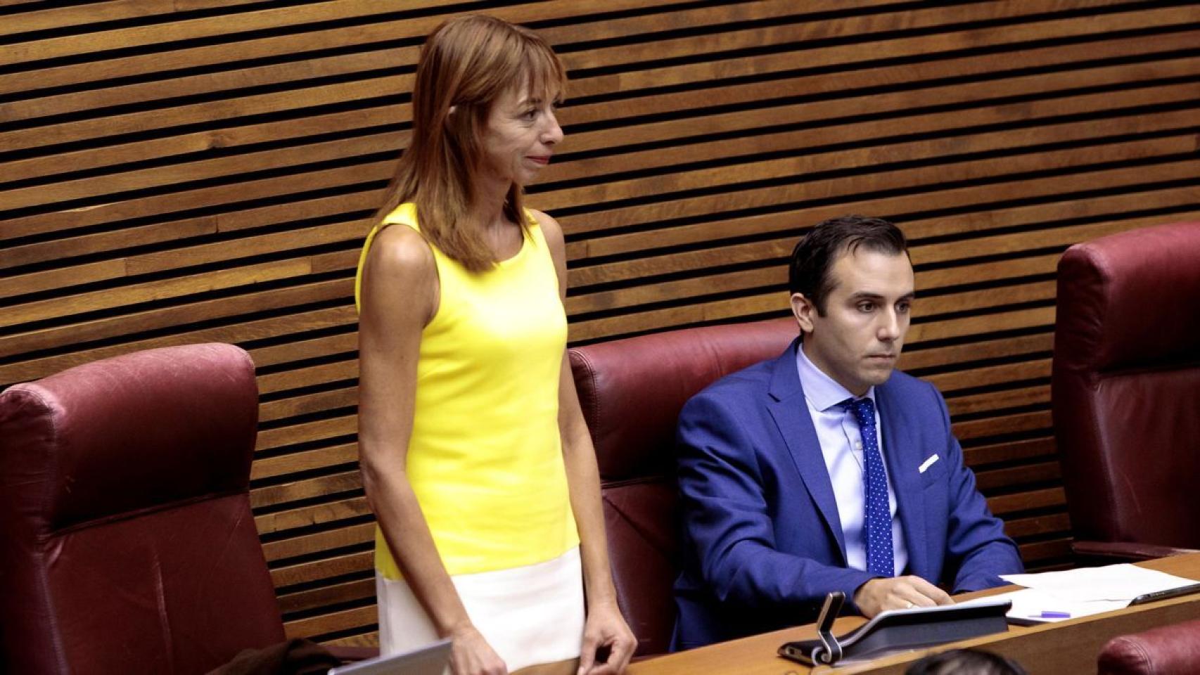 Vox ya tiene a su primera tránsfuga en Valencia. En la foto, Rebeca Serna.