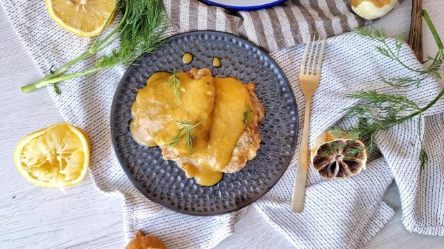 Escalopines de ternera al limón