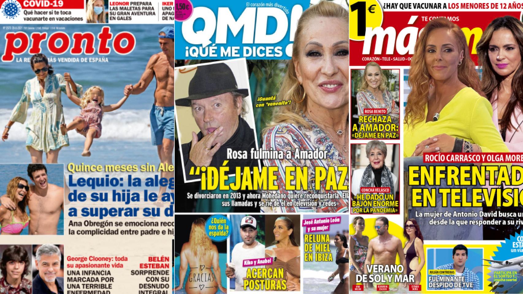 Revistas del lunes 23 de agosto de 2021.