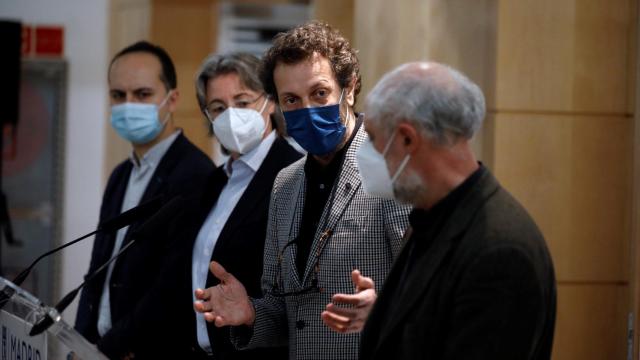 Los cuatro concejales que están sufriendo el acoso por parte de su antiguo partido.