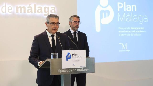 Francisco Salado y Juan Carlos Maldonado, en una rueda de prensa.