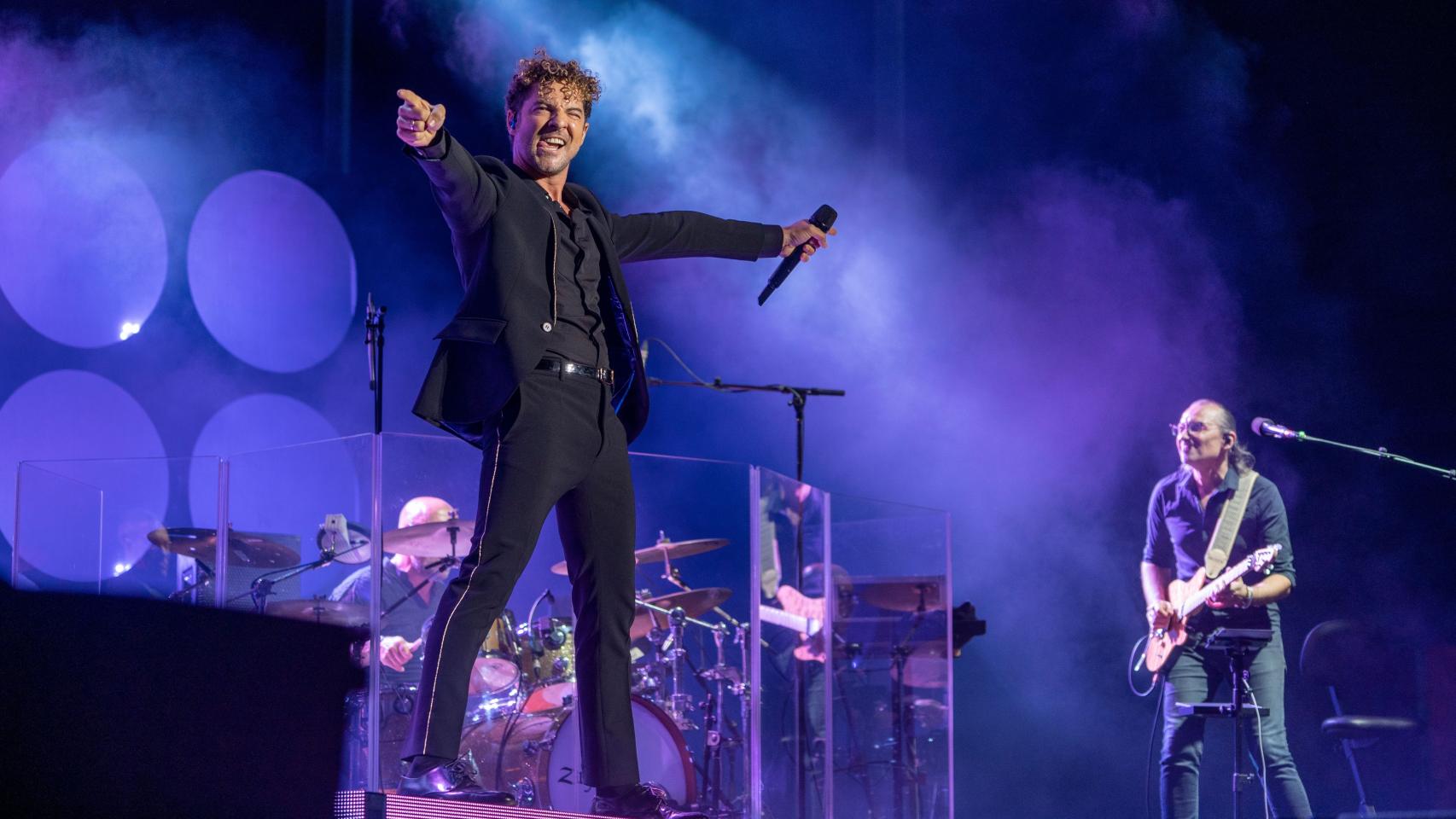 David Bisbal en su concierto en el Starlite.