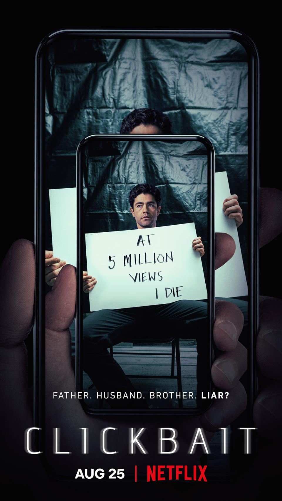 Cartel promocional de 'Clickbait'.