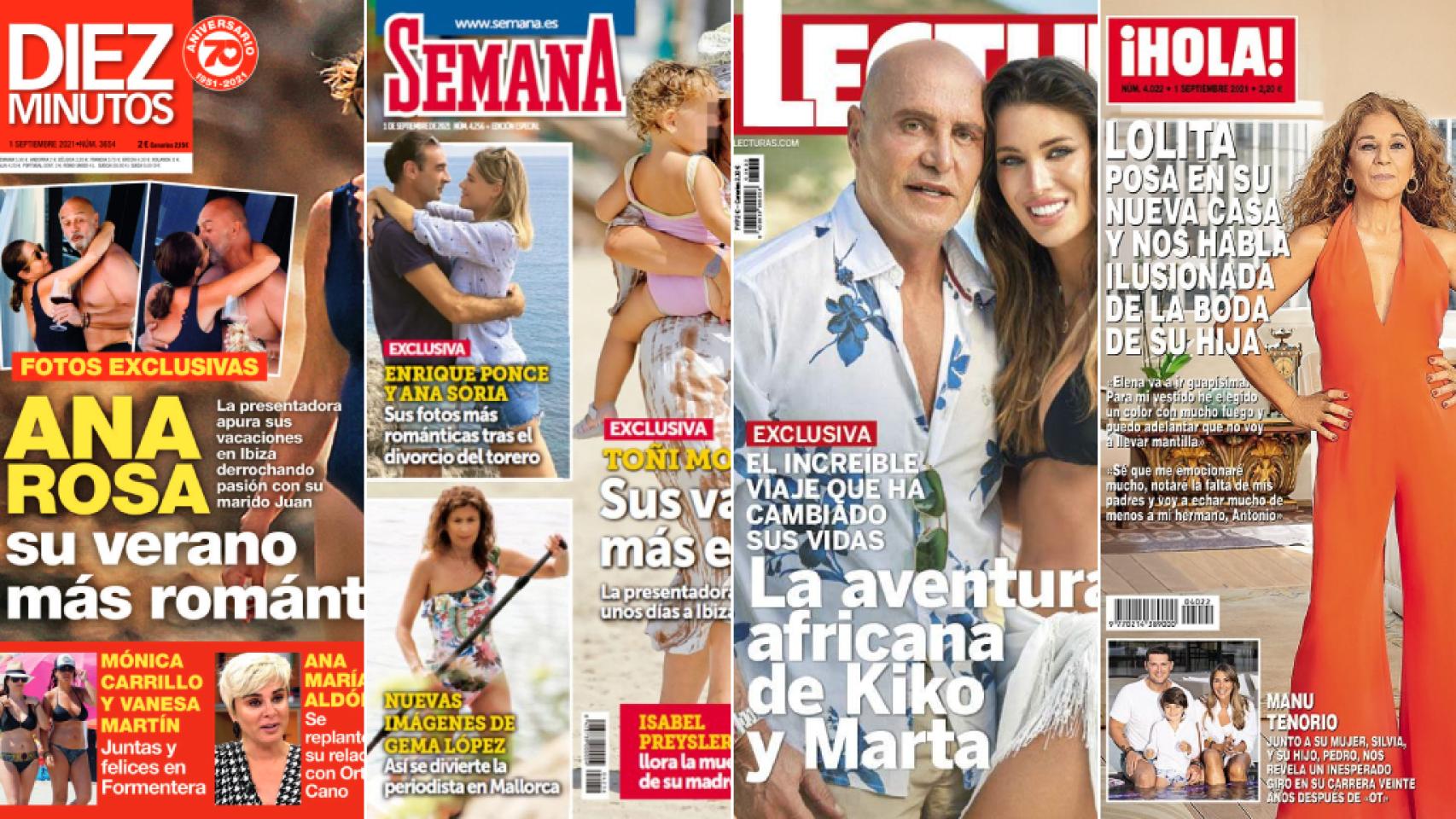 Revistas del miércoles 25 de agosto de 2021.