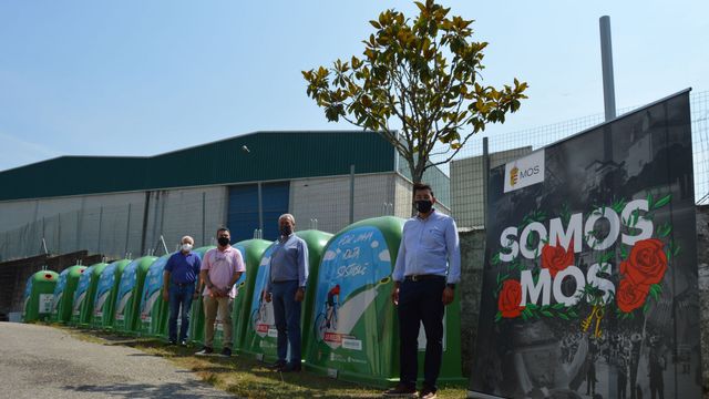 Mos (Pontevedra) se vuelca con la Vuelta a España más sostenible