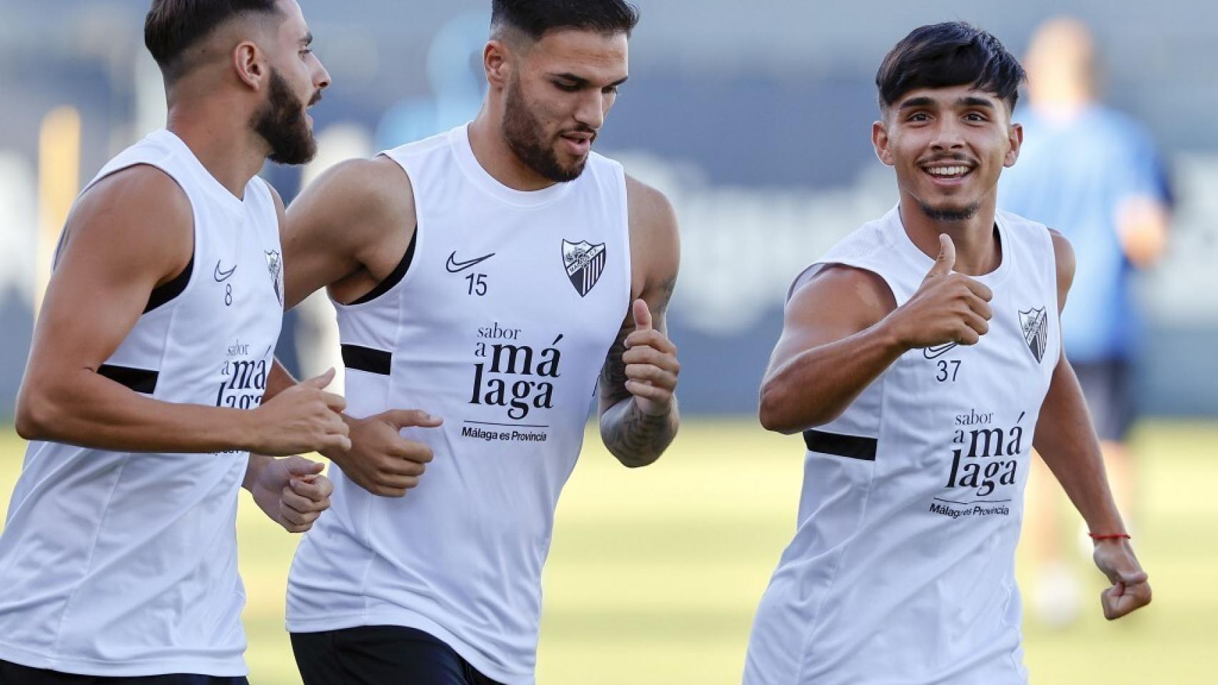 Un entrenamiento de esta semana.