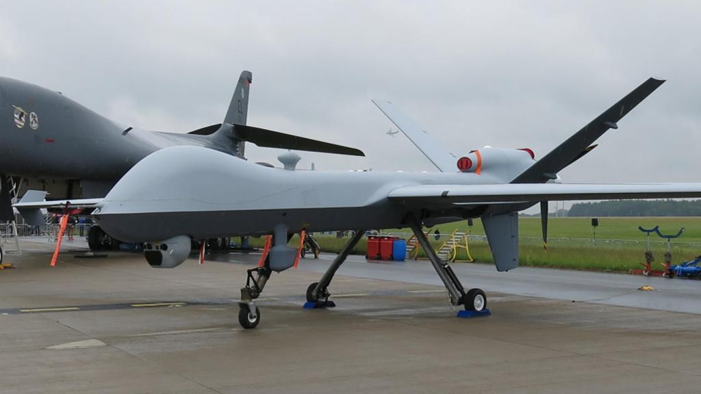 El Reaper 3, en la presentación del ILA Berlin Airshow en 2016.