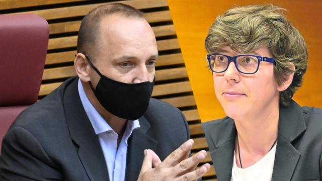 El enfrentamiento entre Rubén Martínez Dalmau y Pilar Lima, parece haberse decantado a favor de la portavoz.
