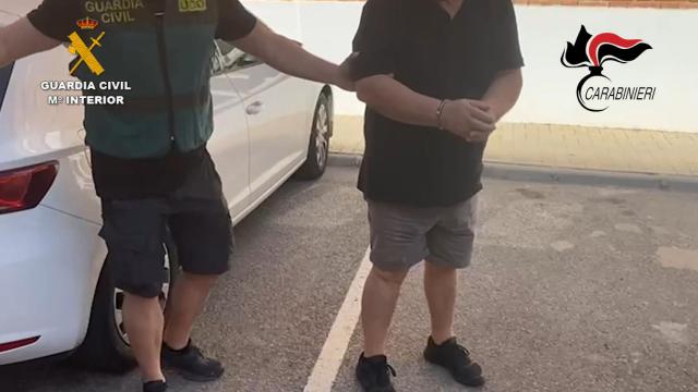 Vídeo: detienen en Málaga a un hombre vinculado a la mafia calabresa