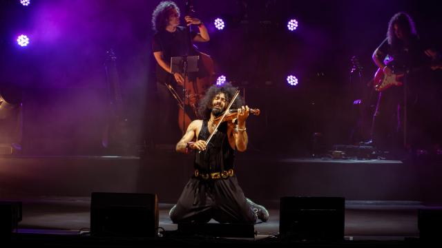 Ara Malikian en su concierto del Starlite.