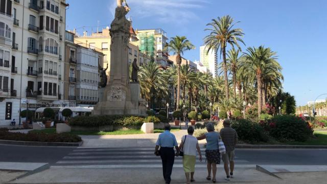 Parque Canalejas en Alicante.