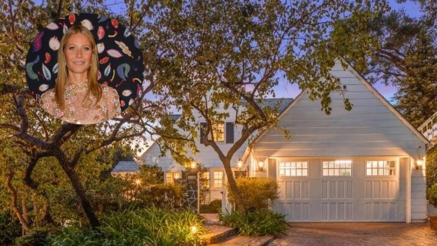 El exterior de la casa en la que Gwyneth Paltrow pasó su infancia.