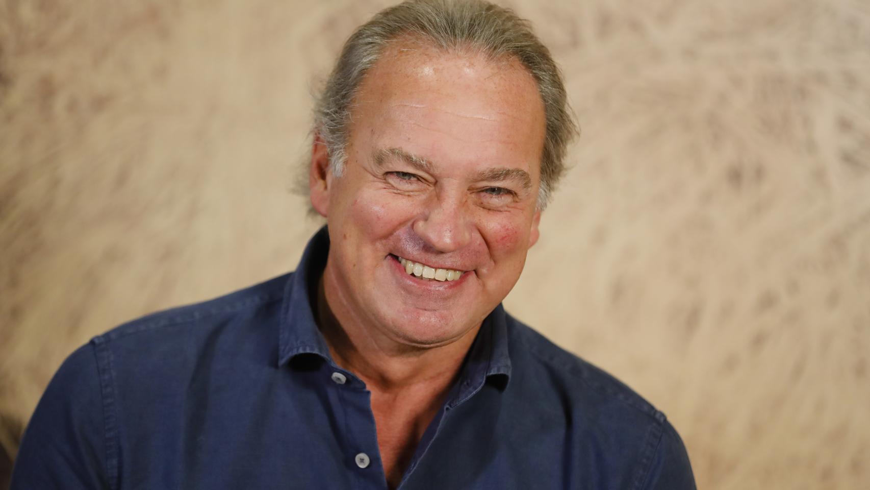 Bertín Osborne, durante un posado en Madrid en 2018.