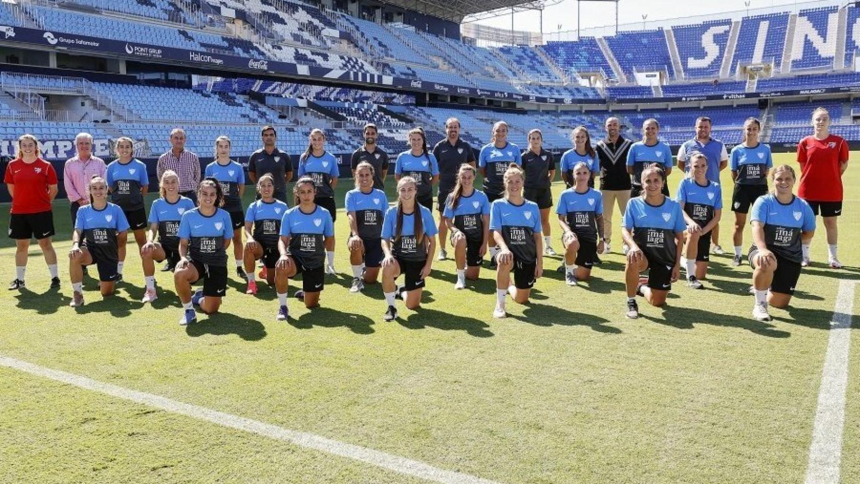 El Málaga CF Femenino.