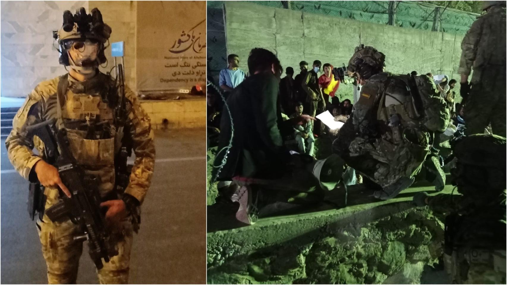 El soldado Frigo, miembro de los boinas verdes, durante su misión en Afganistán.