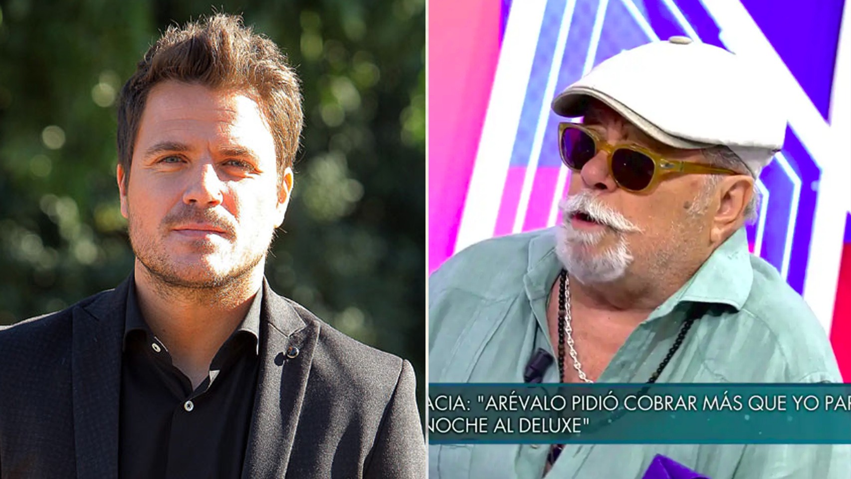 Dani Martín y Arévalo en un fotomontaje.