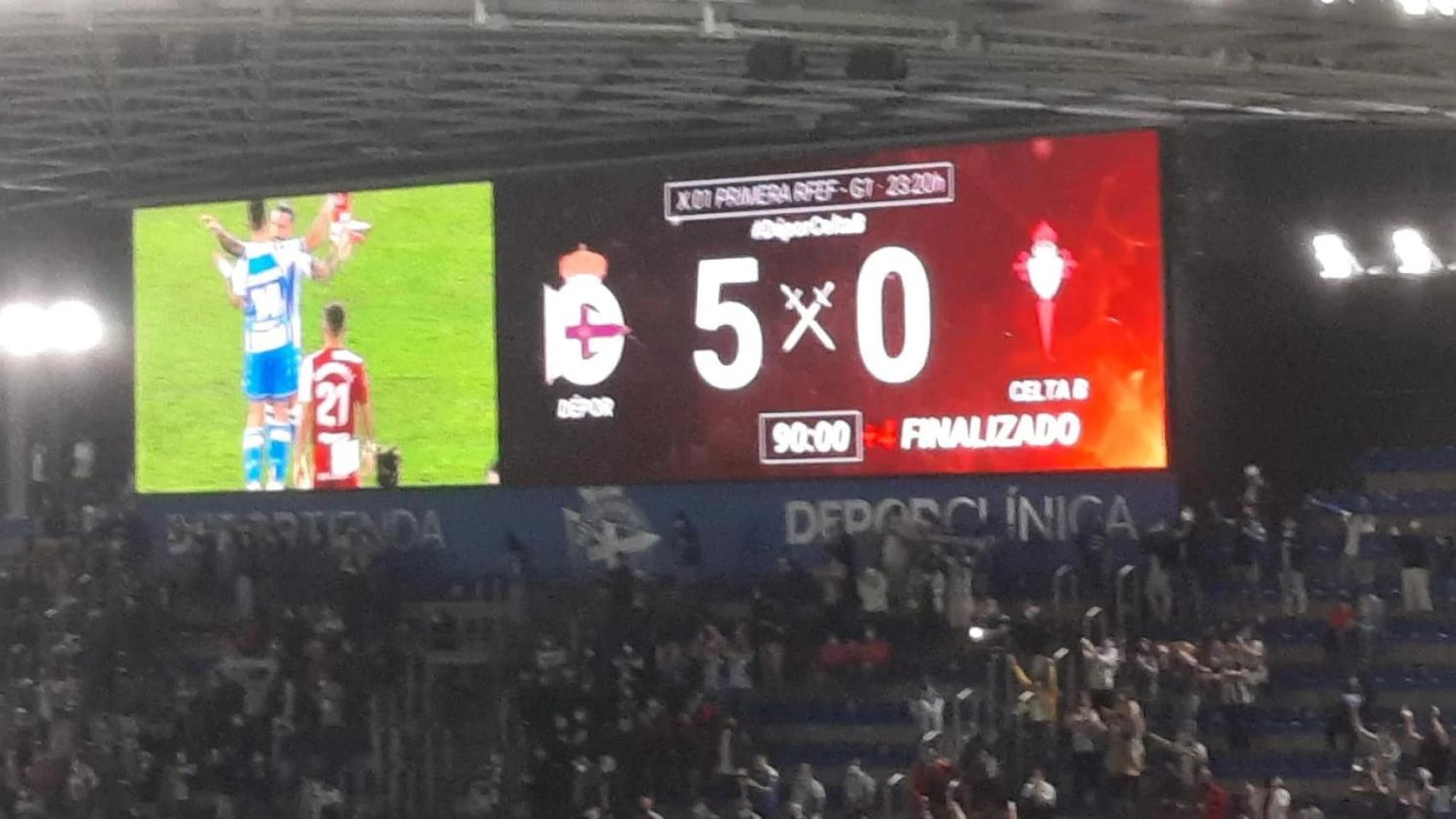 Depor 5 – 0 Celta B: un manotazo de realidad a un filial por hacer