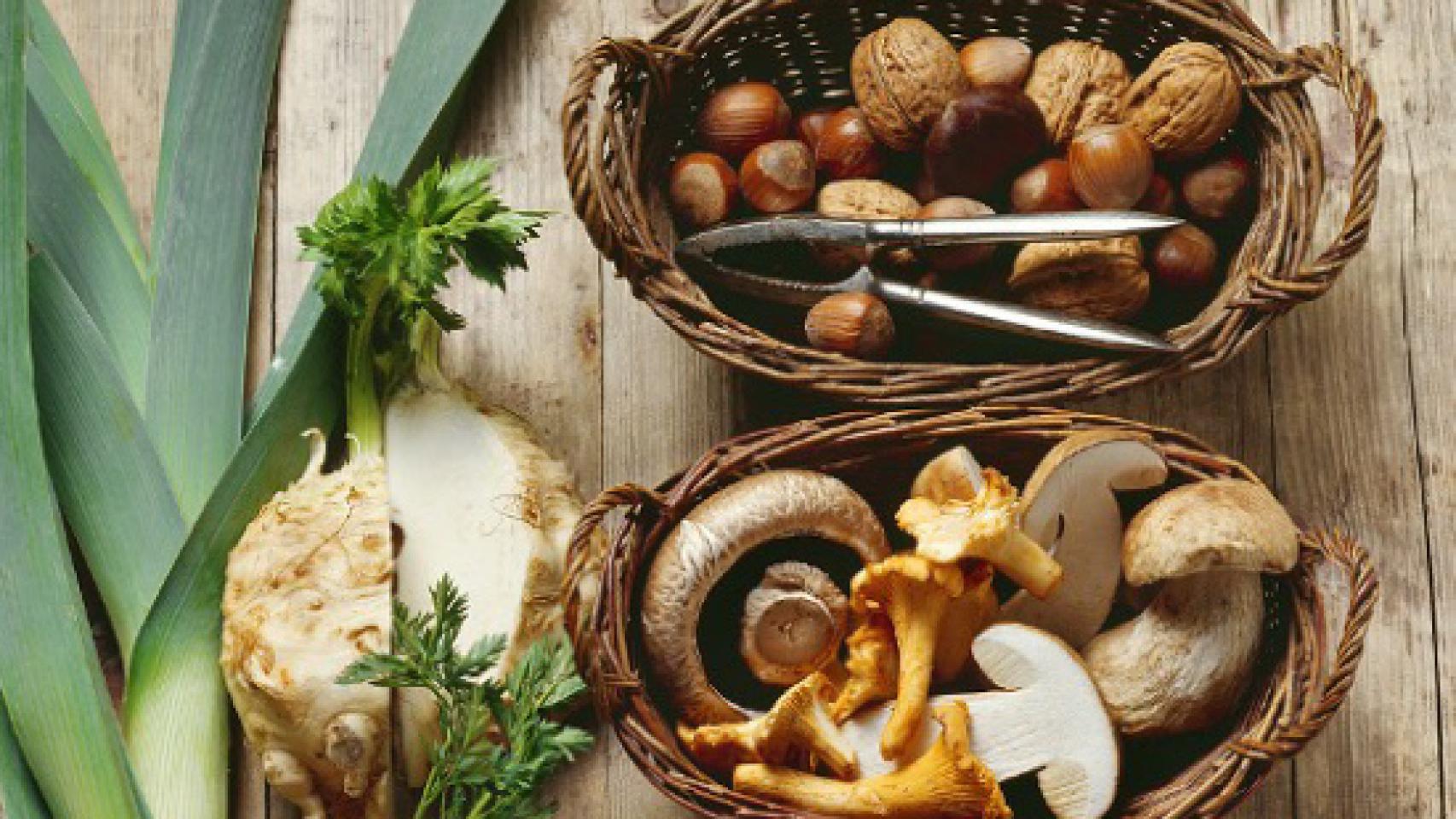 Los frutos secos forman parte de una alimentación saludable.