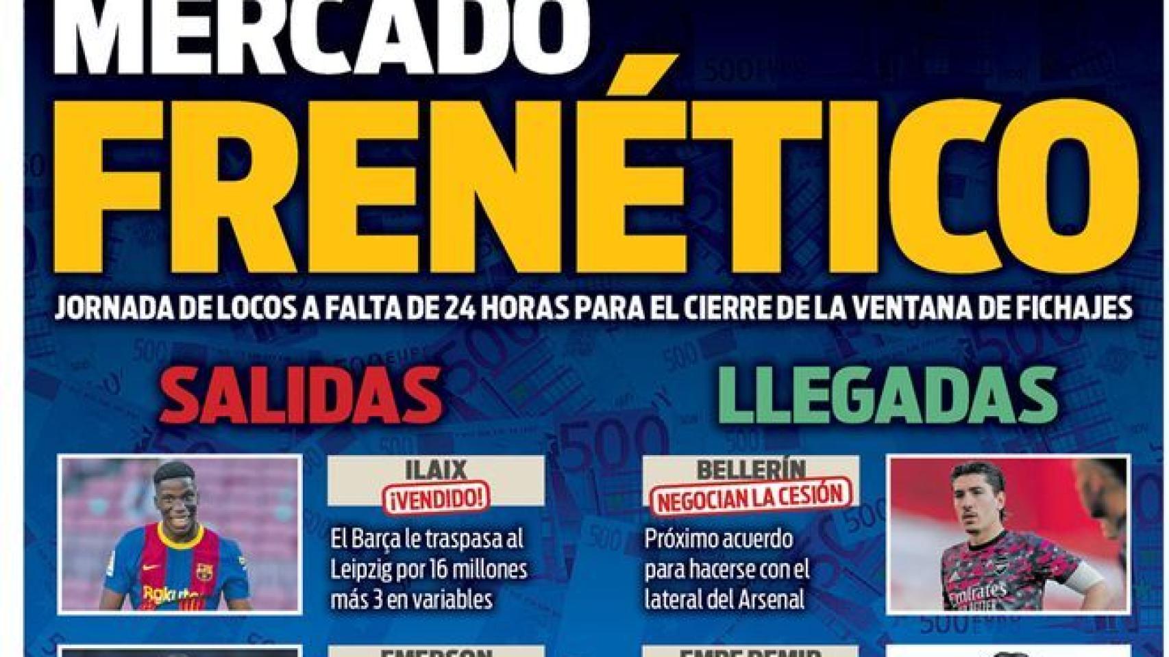 Portada Sport (31/08/21)