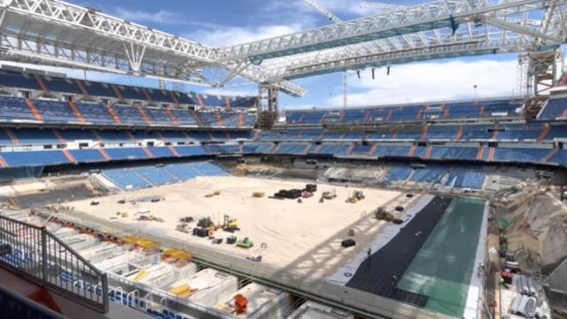 Interior Santiago Bernabéu