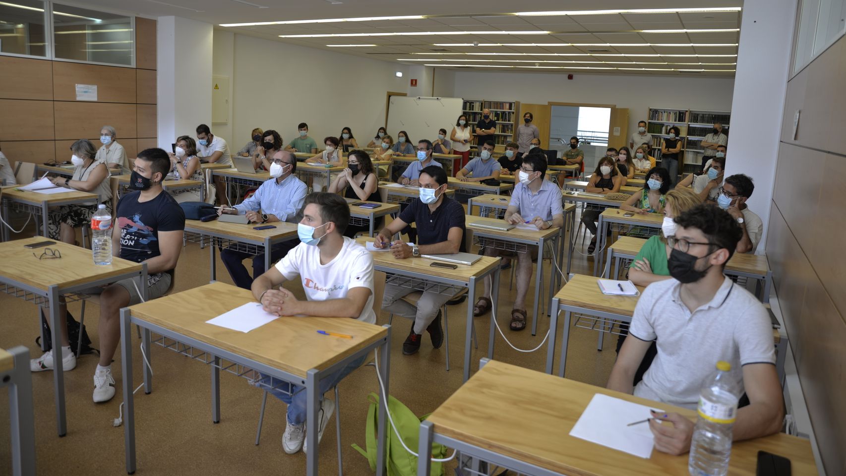 Los participantes en el curso de formación para los mentores (Fotos: UCLM)