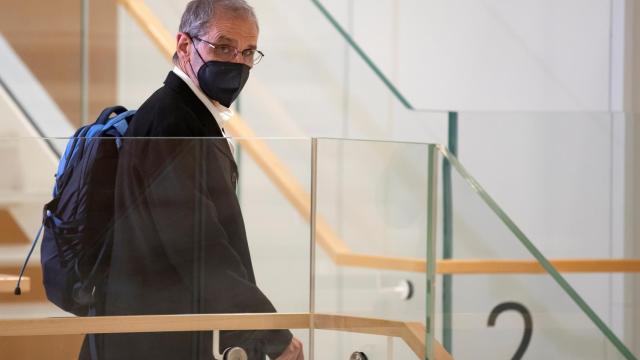 El exdirigente de ETA Josu Ternera este miércoles en Tribunal Correccional de París.