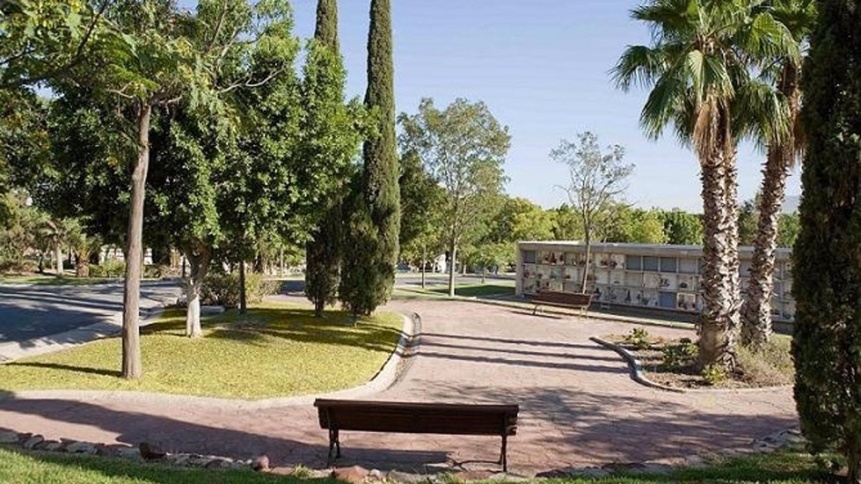 Una imagen del cementerio de Málaga.