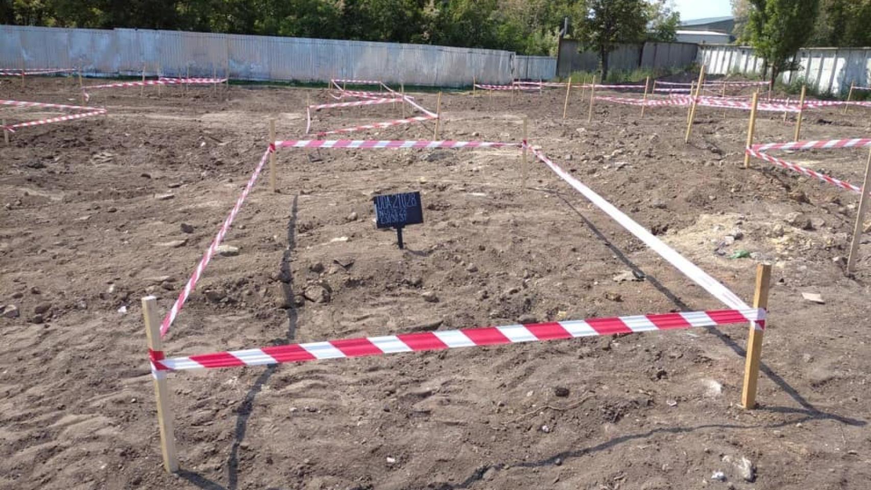 La zona de Odesa donde se ha encontrado la gran fosa común.