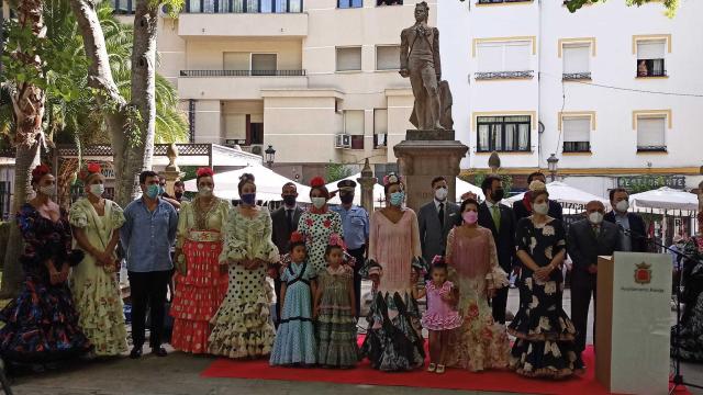 Foto del acto en Ronda.