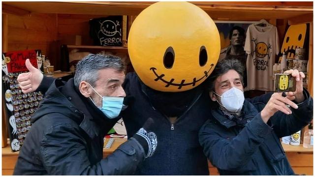 Selfie del makako y los Nores.