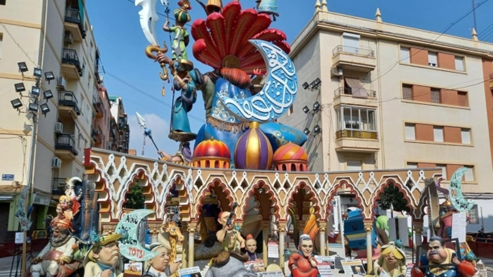 Imagen de la falla.