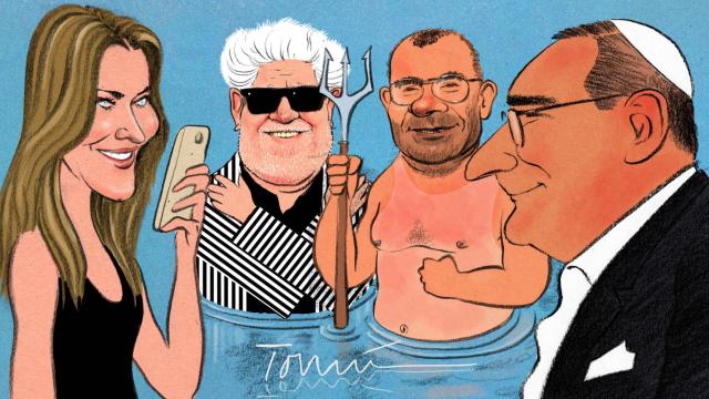 Herrera papal, una vestal en Venecia, Almodóvar y Jorge Javier.