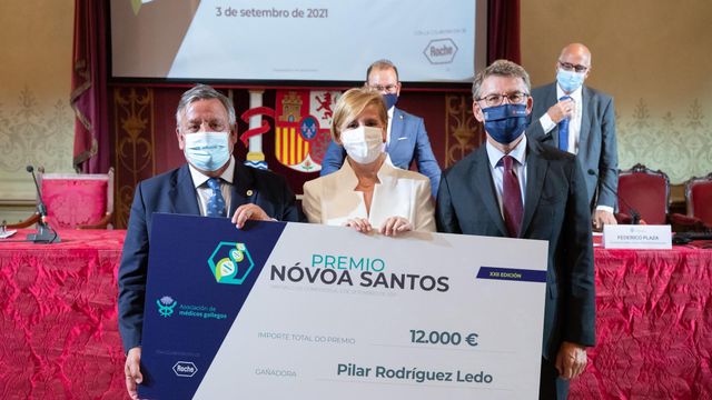 Acto de entrega del XXII Premio Nóvoa Santos.
