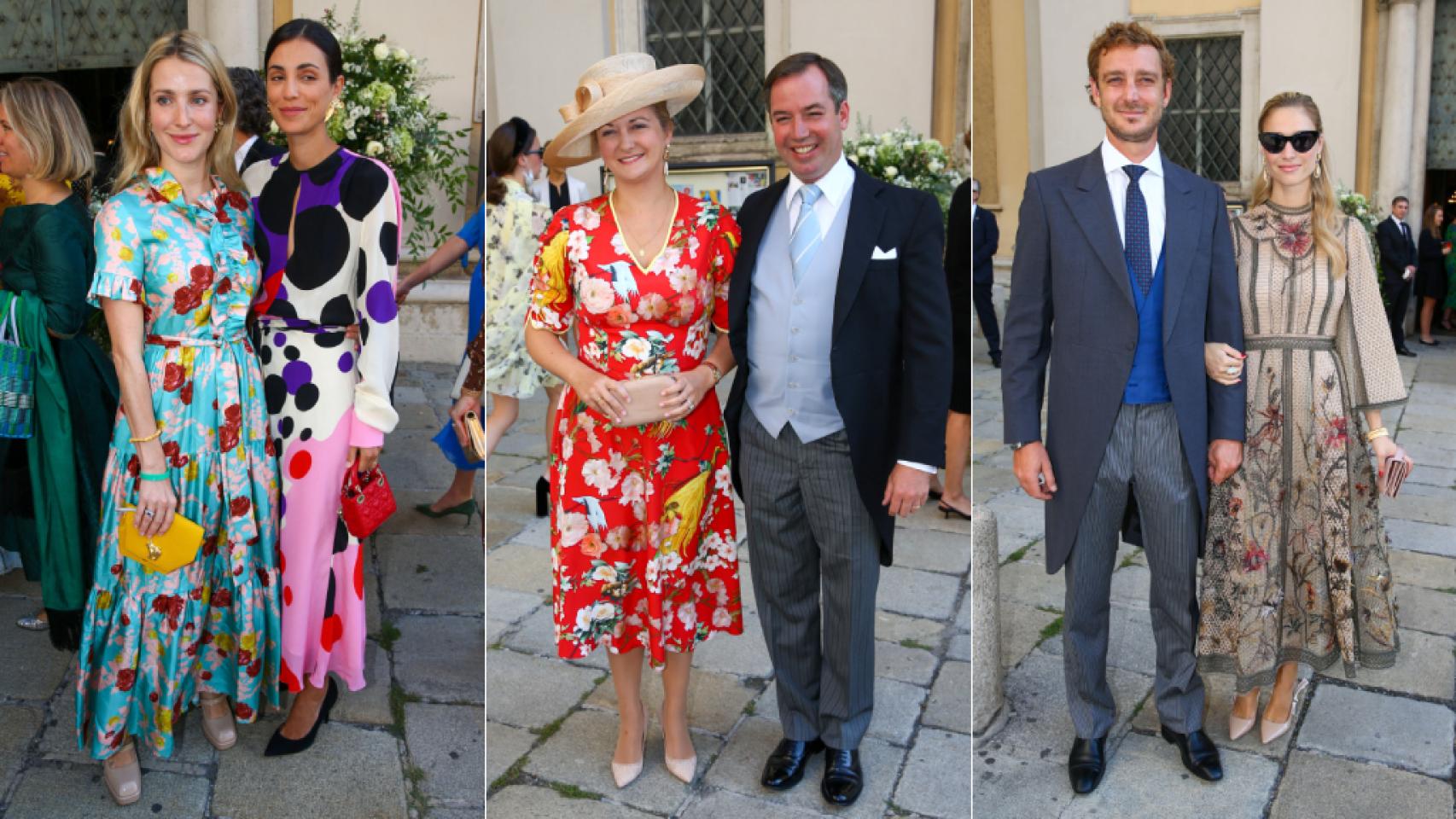 Invitados a la boda de Anunciata de Liechtenstein y Emanuele Musini.