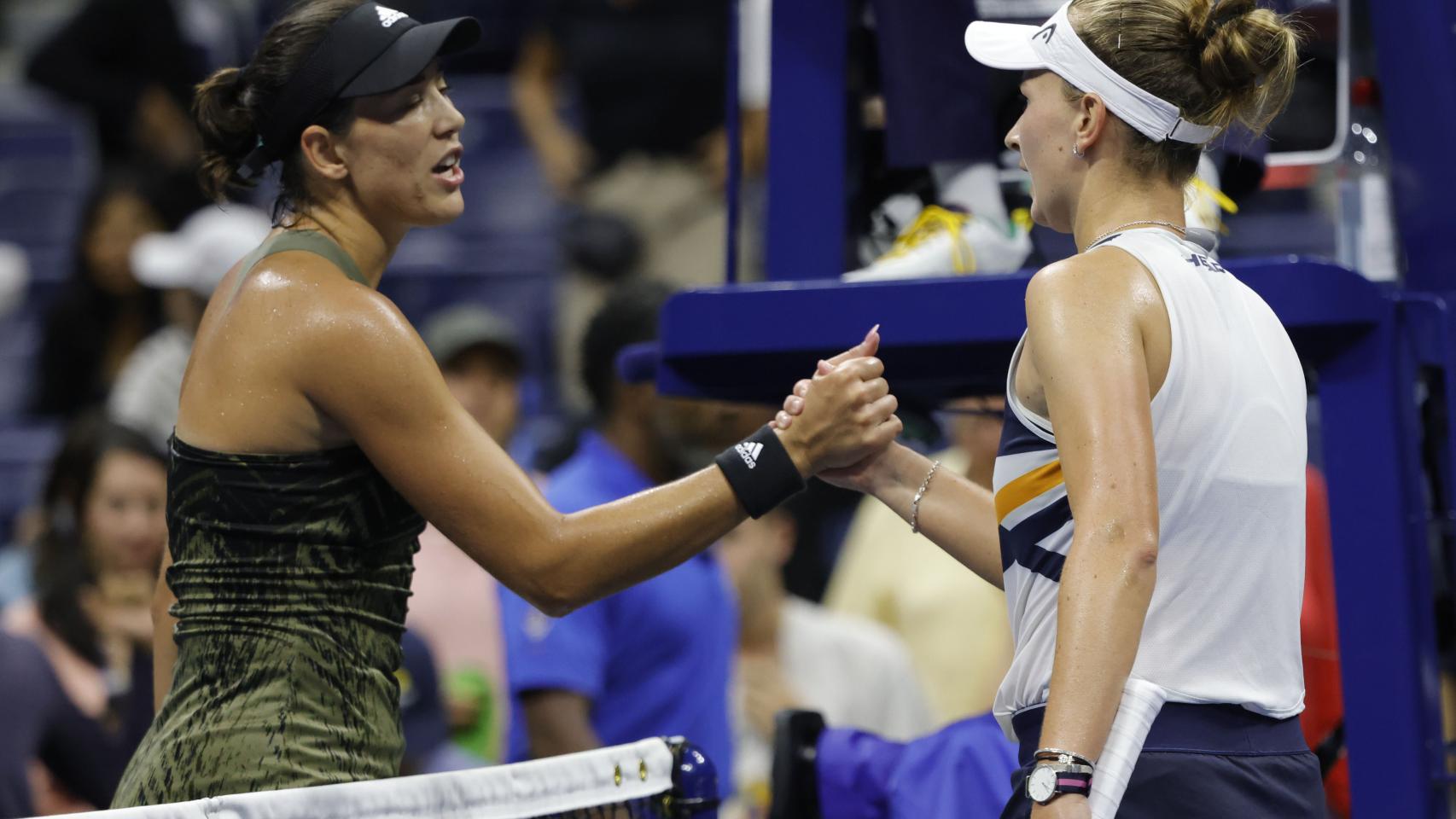 Muguruza, tras caer eliminada en el US Open 2021