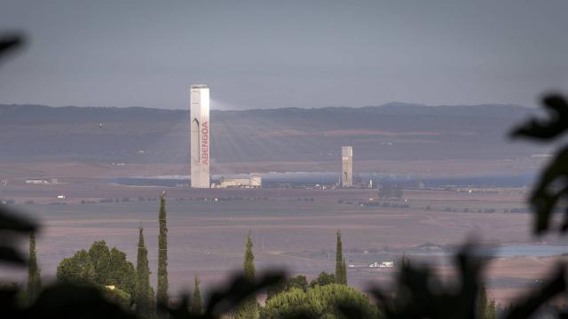 Imagen de archivo de una planta de Abengoa.