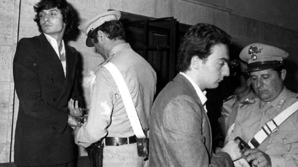 Gianni Guido y Angelo Izzo, dos de los asesinos.