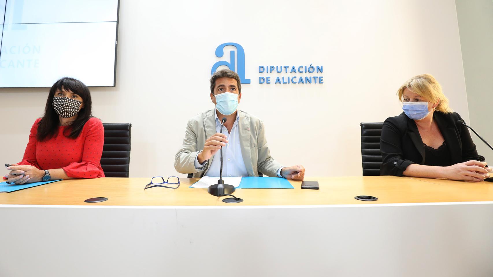 Comparecencia de Mazón por la reestructuración de la Diputación de Alicante.
