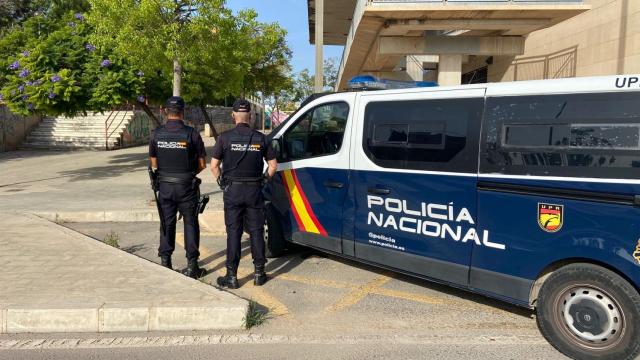 Instantánea del lugar de la paliza en Alicante