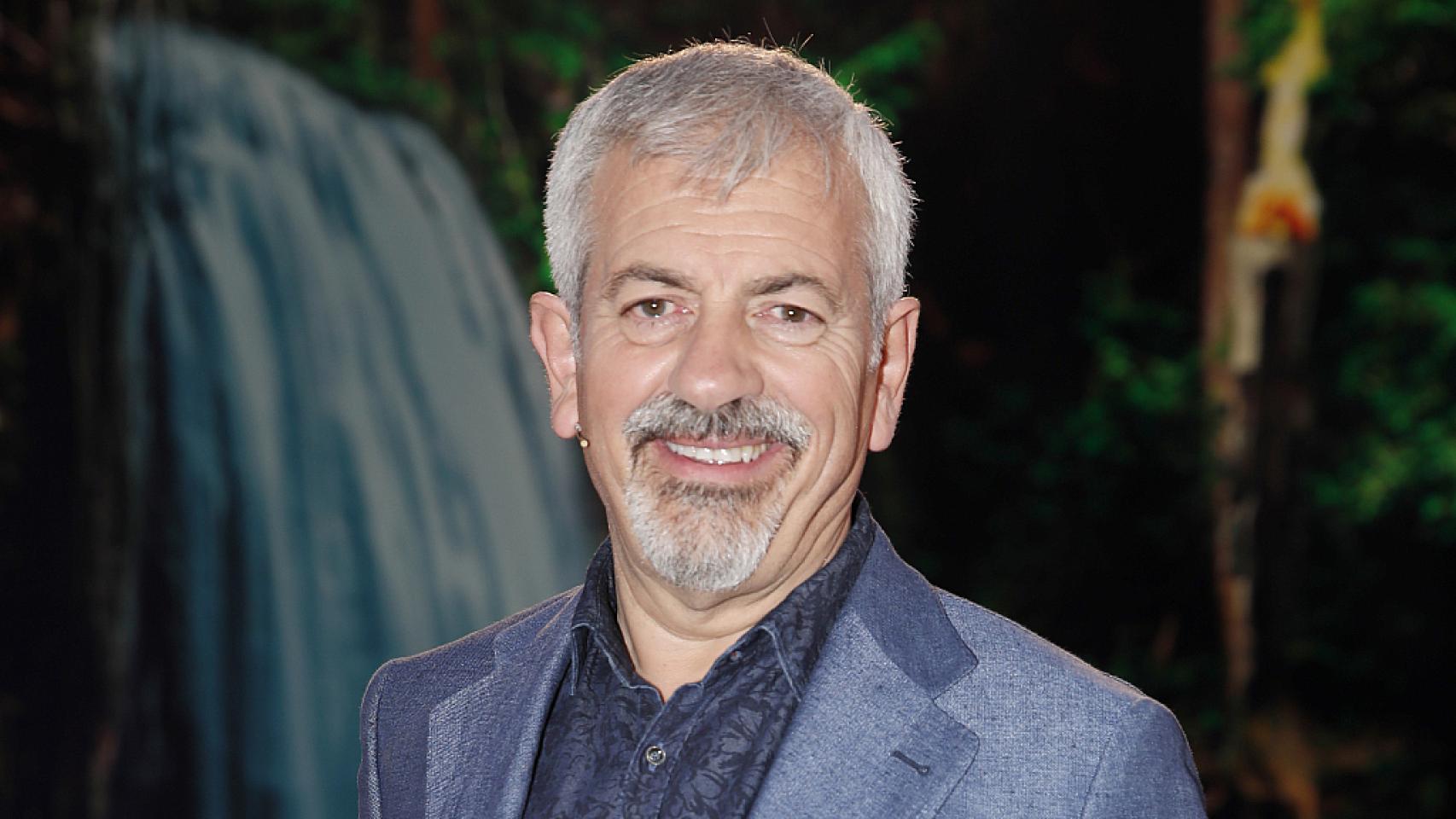 Carlos Sobera en el plató de 'Supervivientes'.